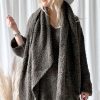 Muoti Bohemiana Huivit | Boucle Huivi, Taupe