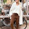 Muoti Perfect Jeans Joggerit | Stretch Joggerit, Mokka