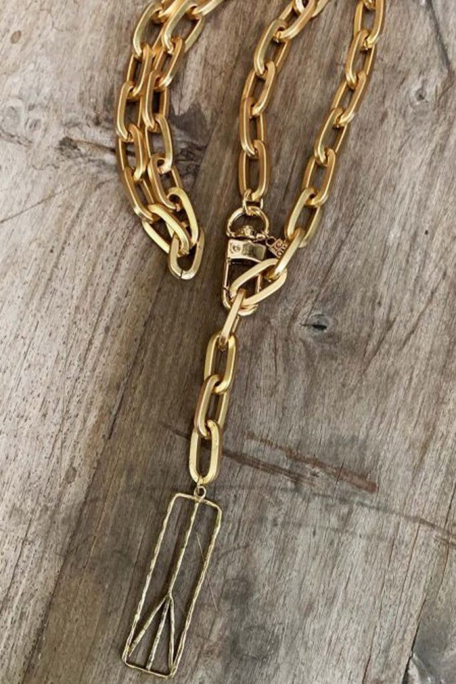 Muoti Icon Korut | Chain Tall Peace Kaulakoru, Kulta