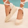 Muoti Manebi Espadrillot | Hamptons Kiilakorkosandaalit, Champagne Beige