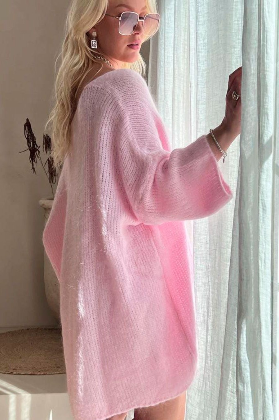 Muoti Bohemiana Neuleet | Arlo Neule, Candy Pink
