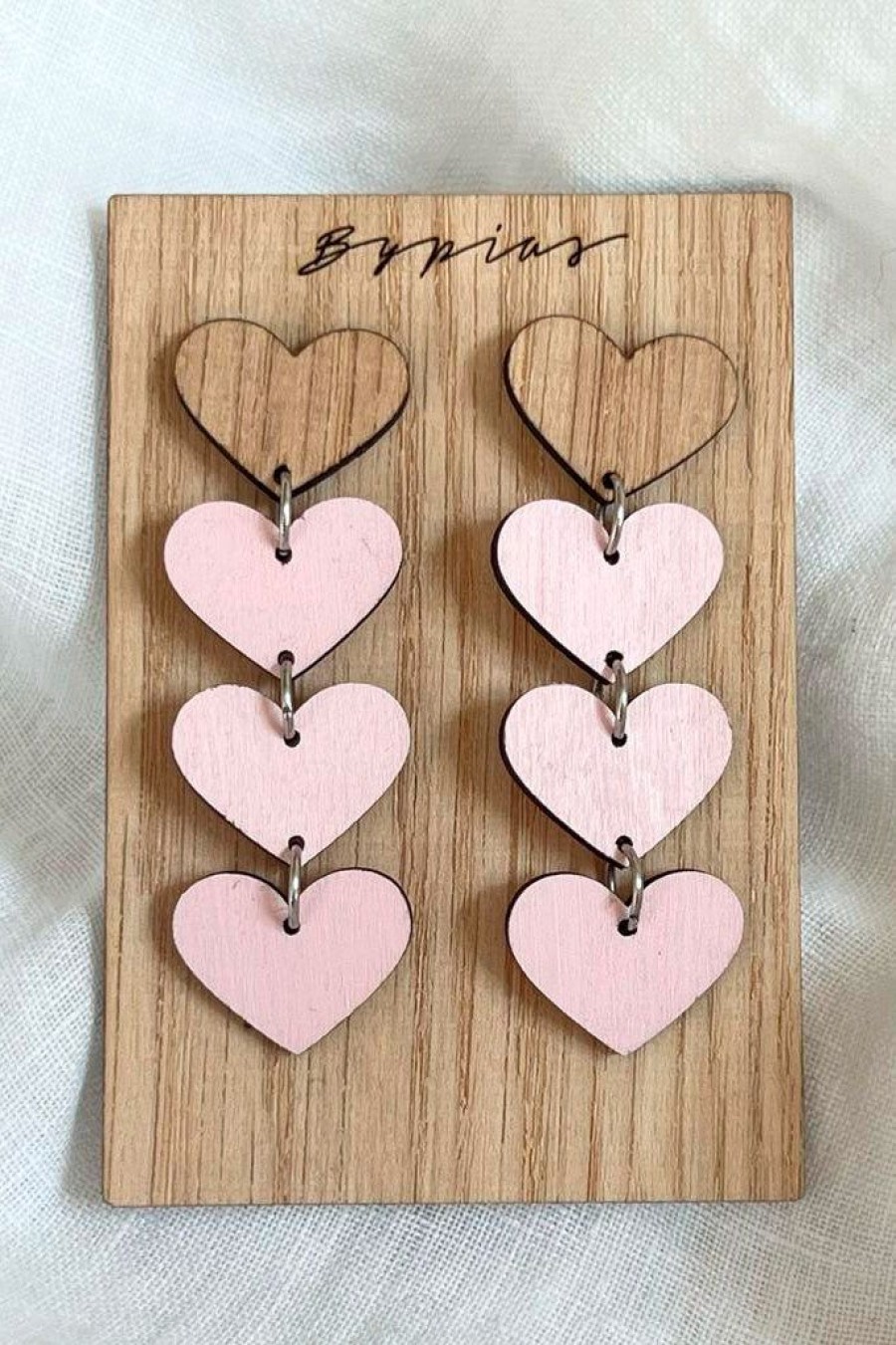 Muoti BYPIAS Korut | Tammi Sydankorvakorut, Soft Pink