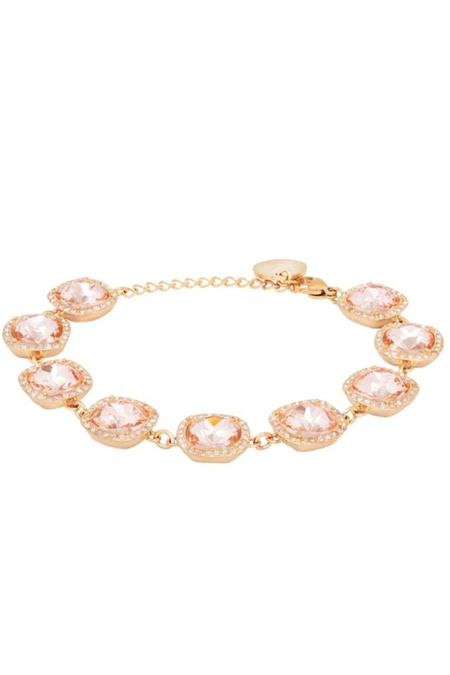 Muoti Camilla Øhrling Korut | Tamara Crystal Lux Rannekoru, Peach
